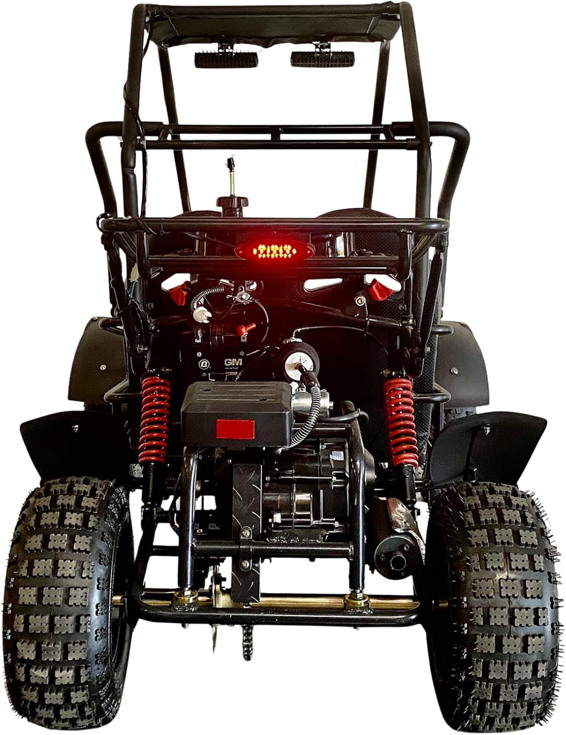 Venom Ultimate 125CC Premium 2-Seater Go Kart GK-6125B – Automatic with Reverse, LED Headlights, Safety Speed Governor, Kids & Adults Off-Road Buggy
