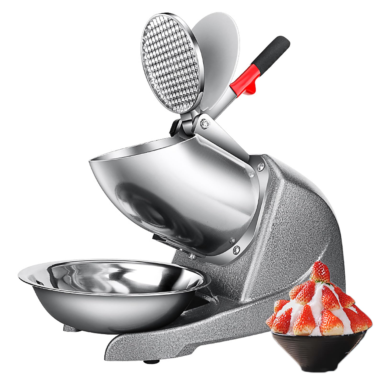 Machine à glace pilée en acier inoxydable 80 kg/h pour bars et cafés