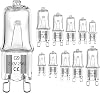 AHEVO 25W G9 Halogen Light Bulb Warm White 2700K,230V,Pack of 10 [Energy Class G]