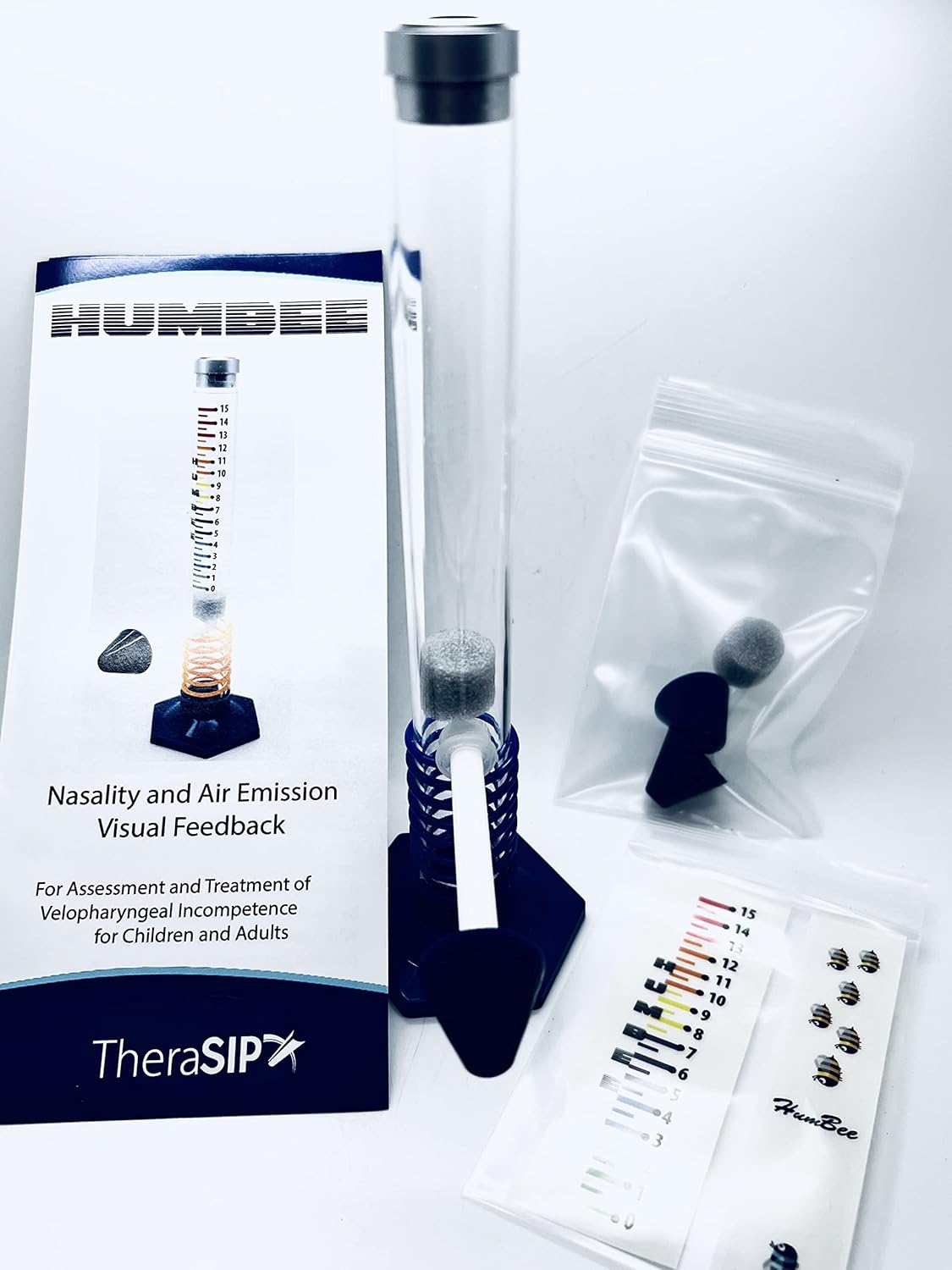 TheraSIP Humbee Nasality and Nasal Air Emission Visual Feedback for Assessment of Velo-Pharyngeal Incompetence