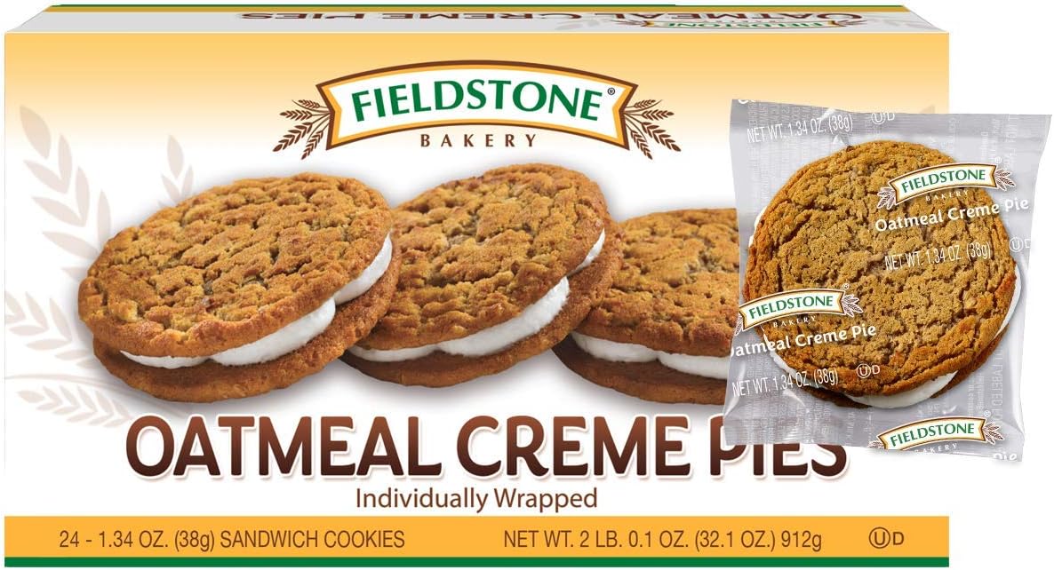 Bakery Oatmeal Creme Pie -- 192 per case.