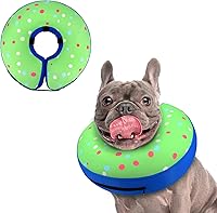 Vista 41 de Supet - Collar isabelino inflable para recuperación, posoperatorio para perros pequeños, medianos y cachorros