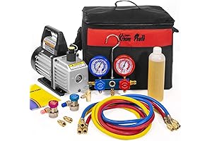 Professional-Grade Vacuum Pump for Efficient AC Repair