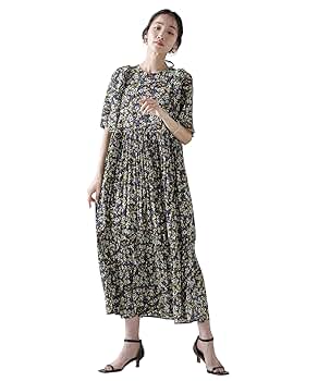 Amazon.co.jp: [ナノ・ユニバース] フラワープリントフレア