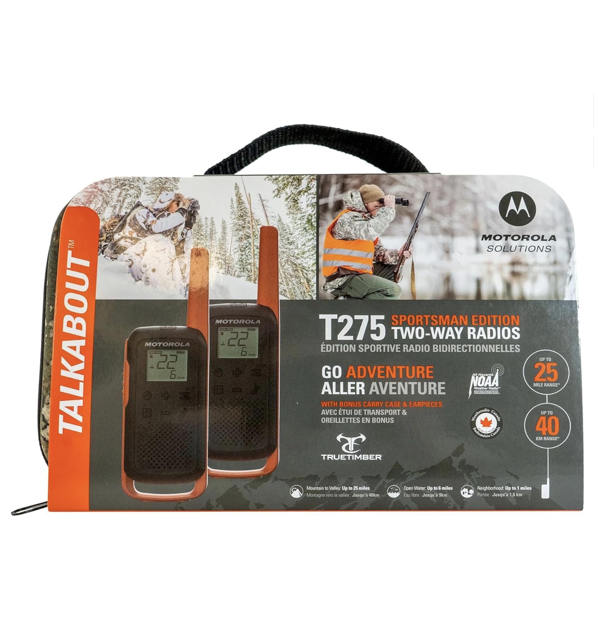 Amazon.com: Motorola Solutions, Talkabout T275, Portable FRS Two