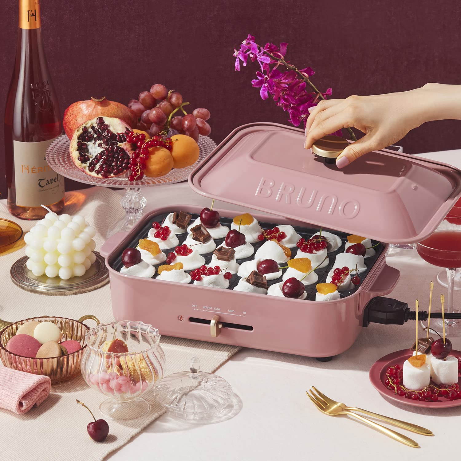 BRUNO Compact Hot Plate - Takoyaki & Flat Plate (220V-240V Europe