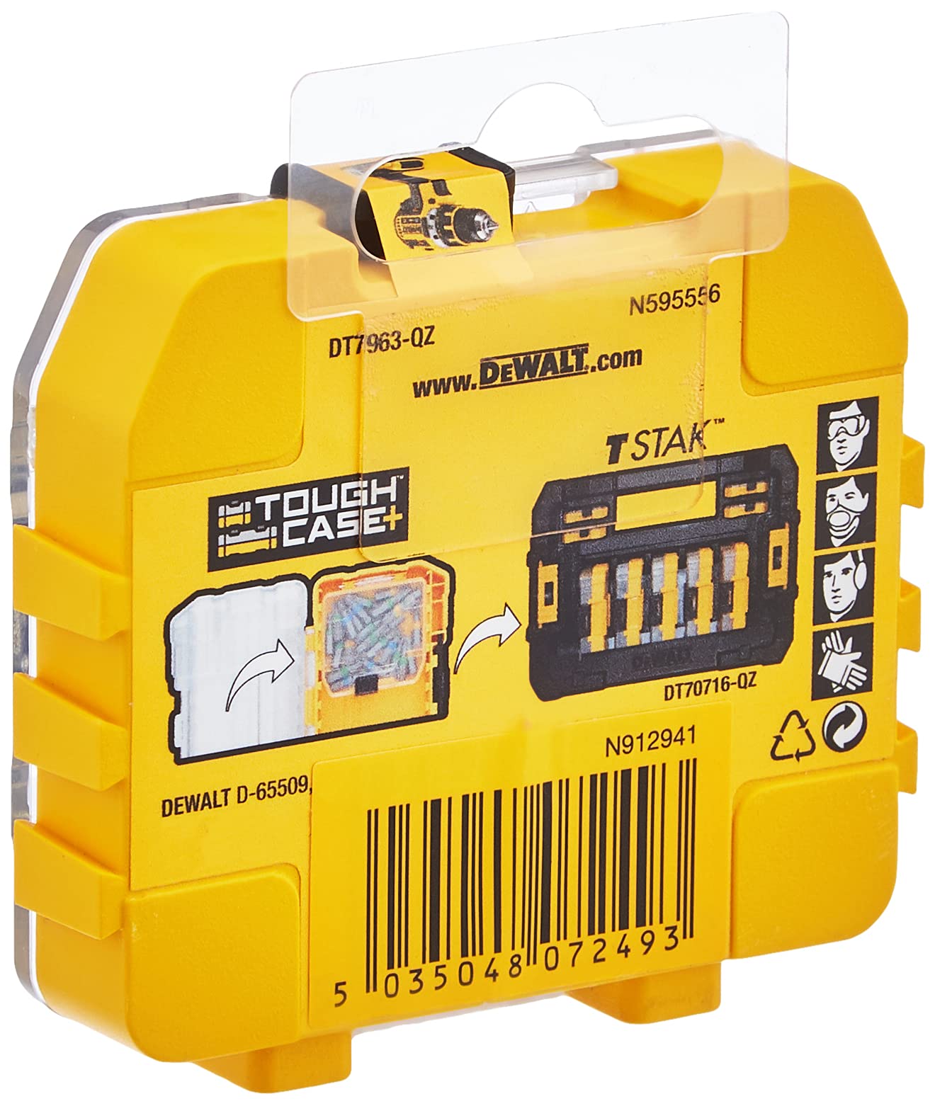 Tic Tac Box DT7963-DE Bity Torx T30 : Amazon.pl: Narzędzia i