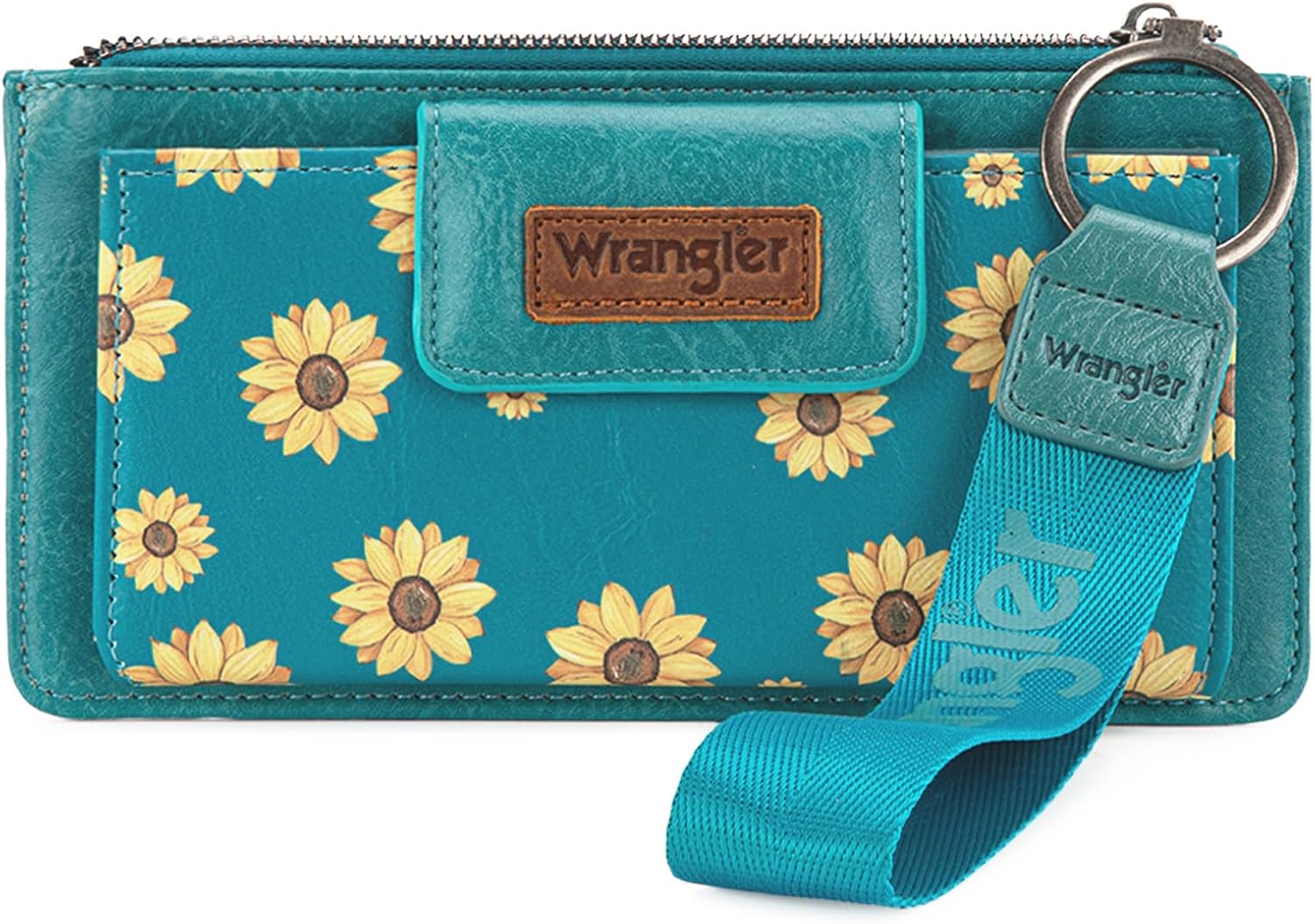 X Wrangler Women's Wallets, Card Cases & Money Organizers Bifold Flower Wallet Large Capacity Clutch Wallets with Coin Purse
