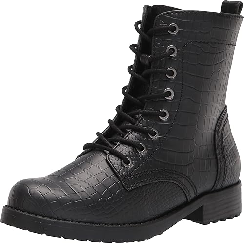 Tienda Essentials - Botas de combate con cordones para mujer
