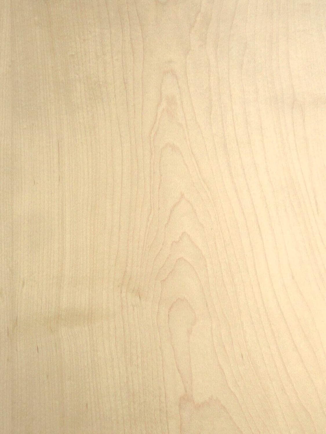 Maple Wood Veneer 48"x 96" with Peel and Stick PSA Adhesive 1/40" Thick A Grade