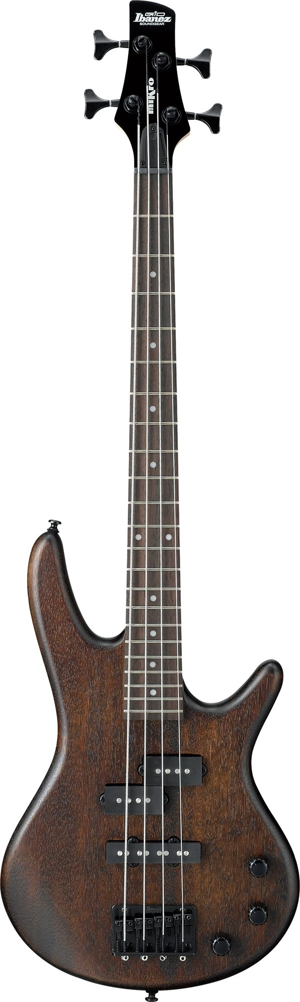 Ibanez GSRM20B-WNF Guitare basse électrique Mikro, Marron