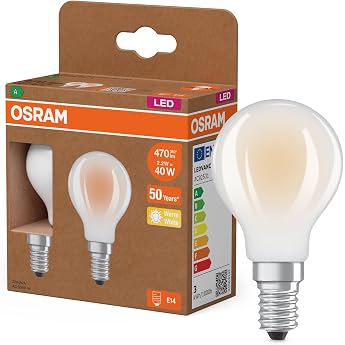 Osram LED Classic P 40 Filament Energy Efficiency Class A