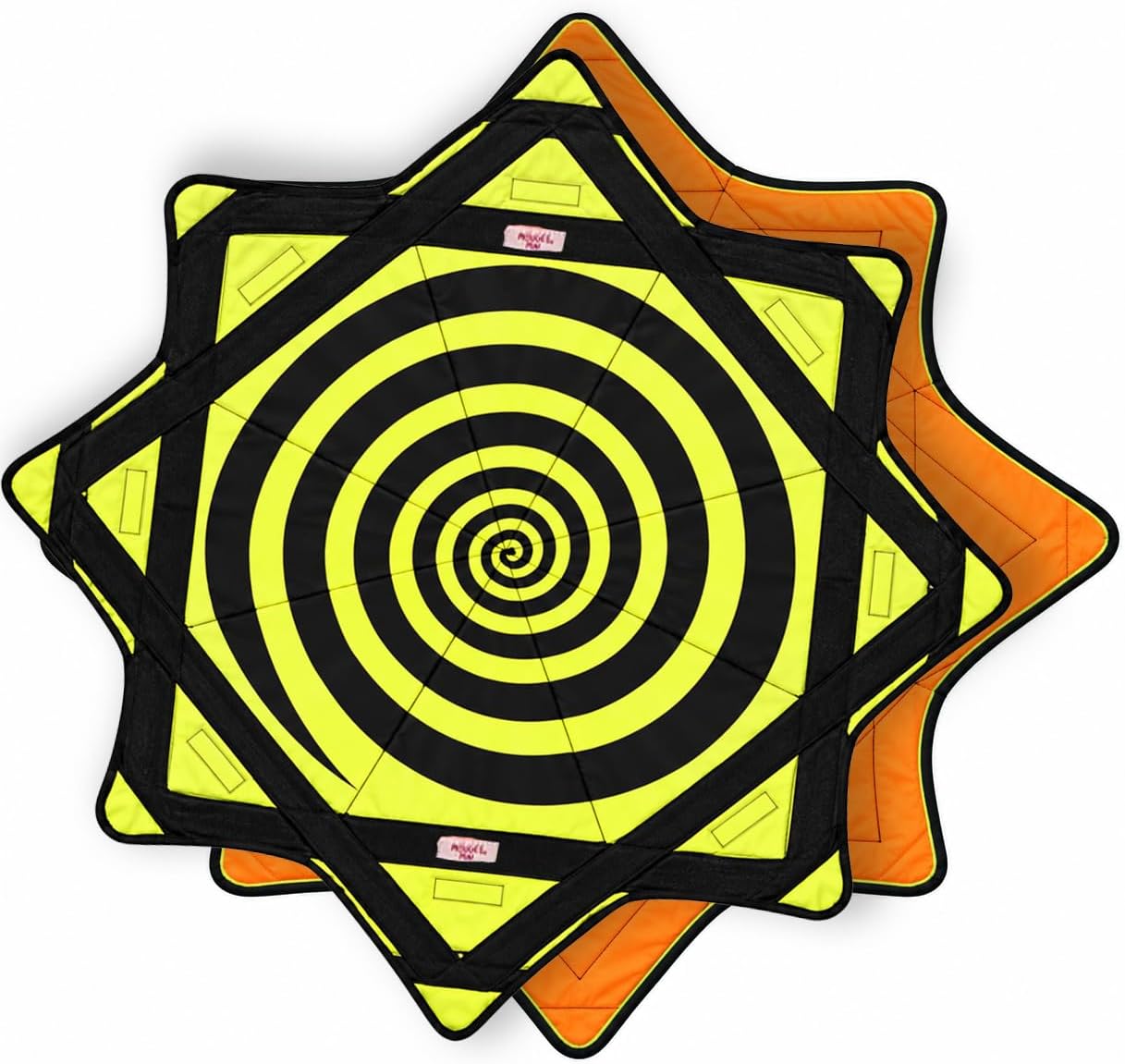 Star Mini Flow Star - Neon Series - 24" Diameter - Smaller Size for Smaller Hands and Quick Spins (Vertigo)