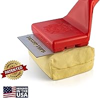 Vista 4 de Grill Rescue - Cabezal raspador de limpieza reemplazable para parrilladas, sin cerdas. Herramientas duraderas y únicas para rejillas de hierro