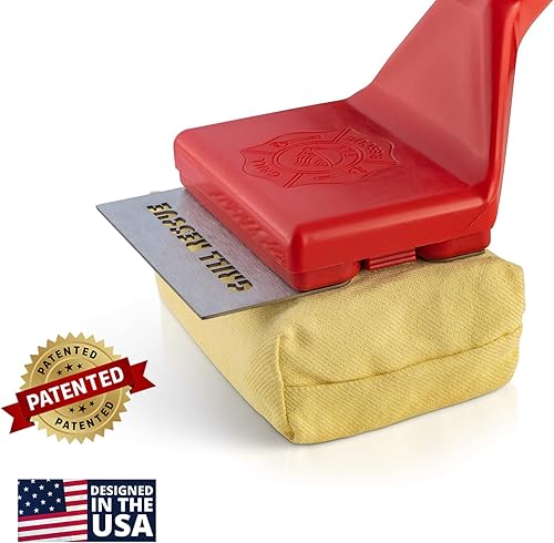 Miniatura 10 de Grill Rescue - Cabezal raspador de limpieza reemplazable para parrilladas, sin cerdas. Herramientas raspadoras duraderas y únicas para rejillas de