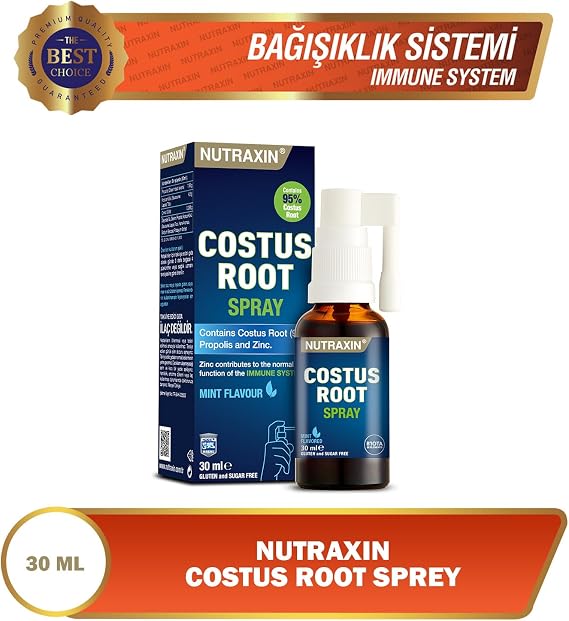Nutraxin Costus Root Spray 30 mL Vitamin Supplement