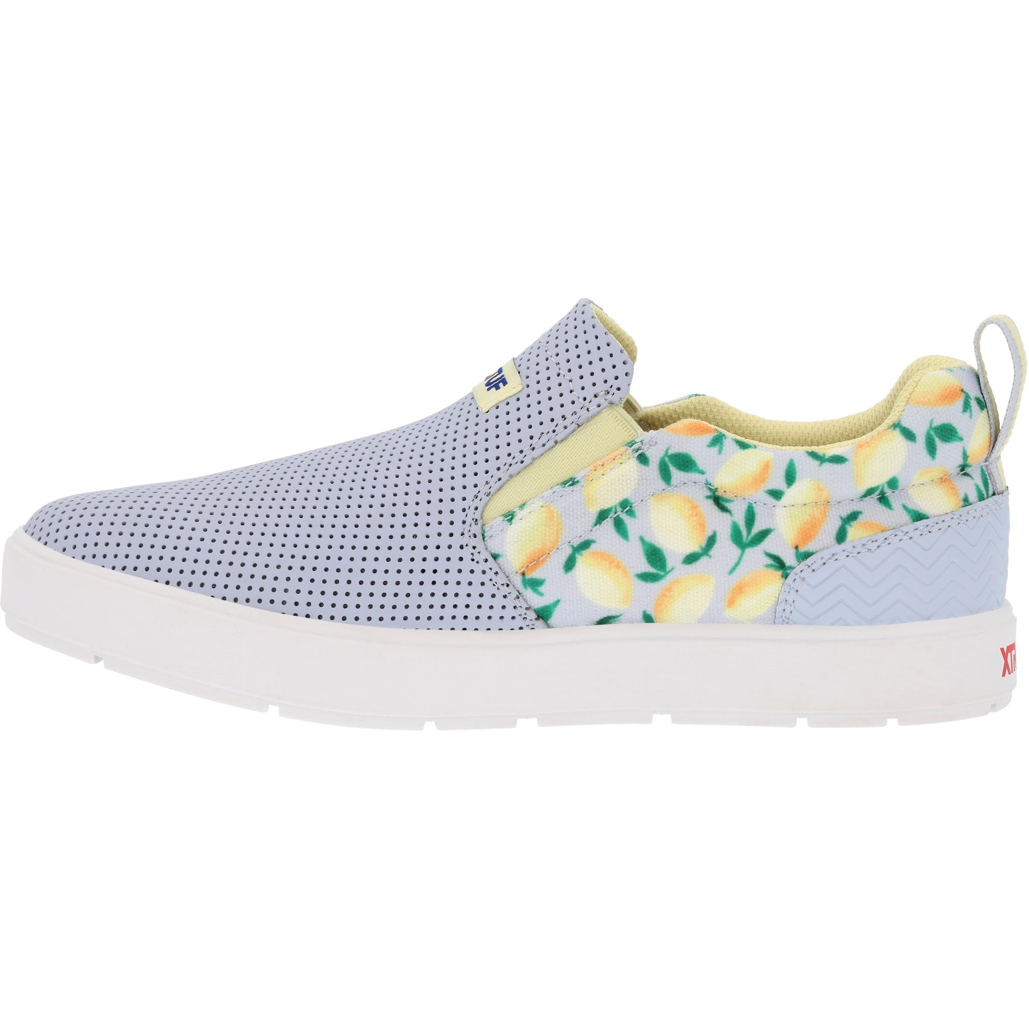 Xtratuf Women's Sharkbyte 2.0 Eco Deck Shoe, Periwinkle Lemon, Size 9.5(M)