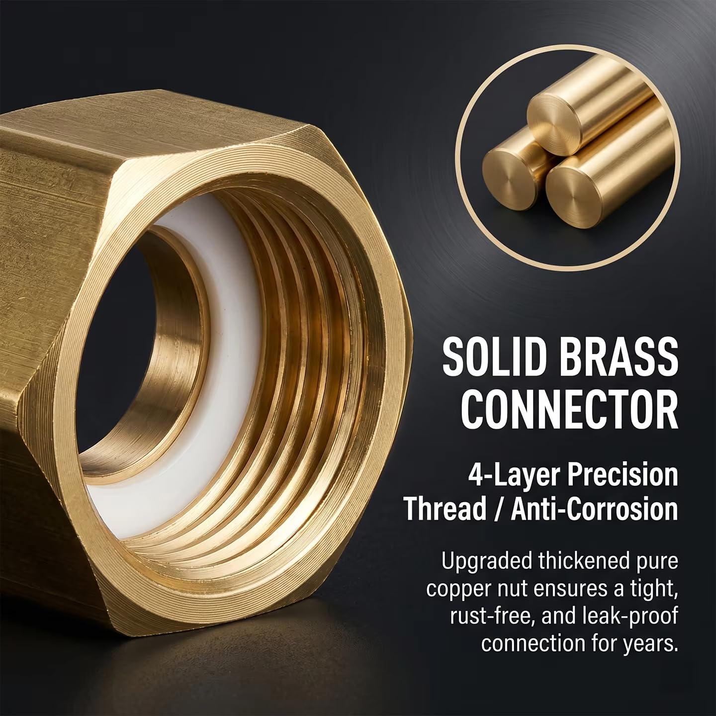 Tubo flessibile ispessito per Samsung WF45B6300AW