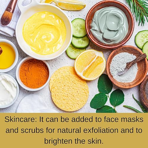 Miniatura 4 de Polvo de cáscara de limón 100% natural para el cuidado de la piel, 0.50 libras, 227 GMS, 8 onzas