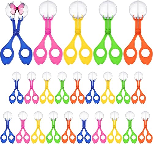 WILLBOND 24 Uds Prácticas Scoopers Pinzas Pinzas Tijeras Multifuncional Exploración Herramientas al aire libre Naturaleza Motor Fino Sensorial Mesa disponible en Yaxa Guatemala