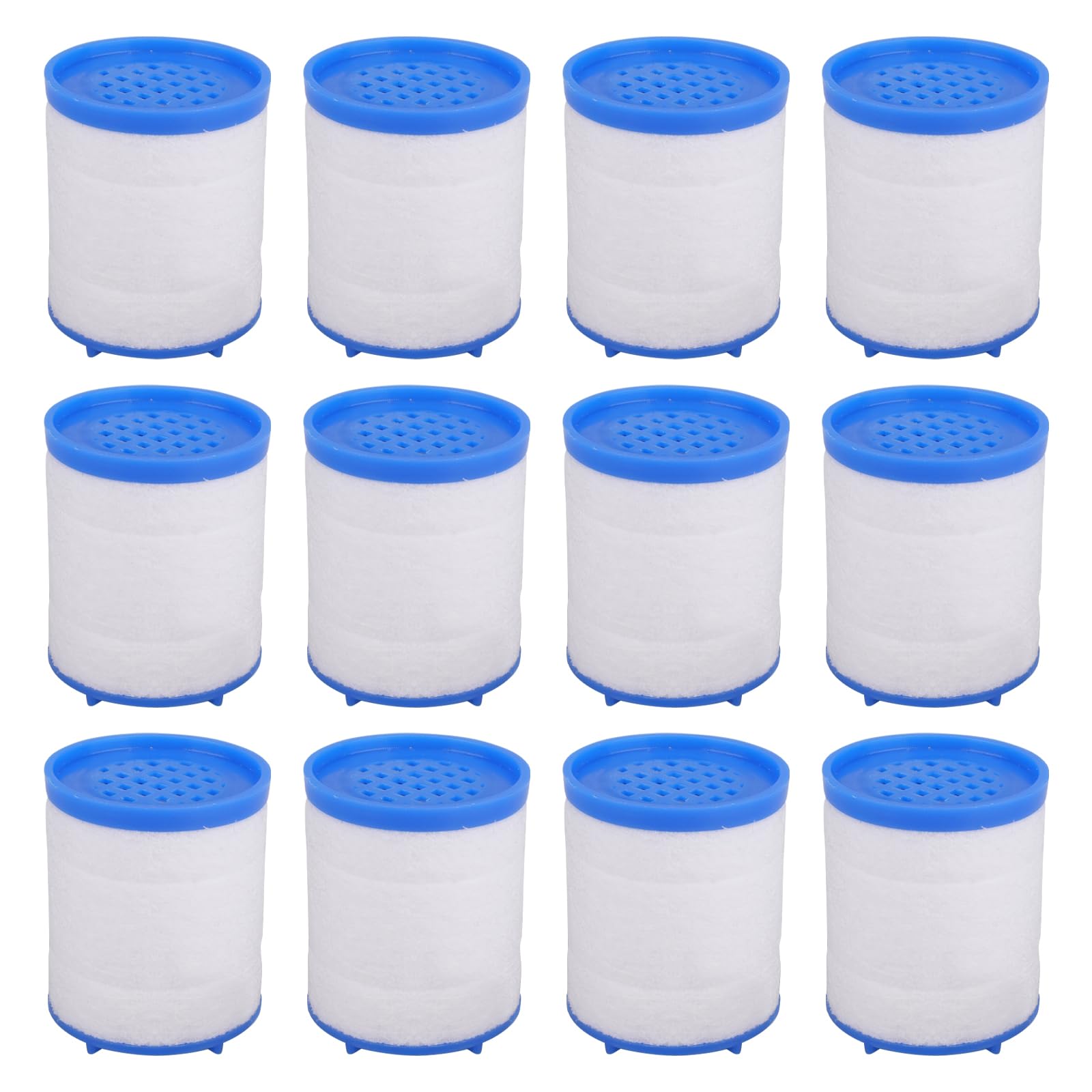 12 Piezas Filtro de AlgodóN PP Filtro de Agua del Grifo Filtro de Agua Para Grifo Elementos de Filtro Filtro Grifo Cocina Fregadero Antical Adecuado para el Hogar, Cocina, Baño, Fregadero