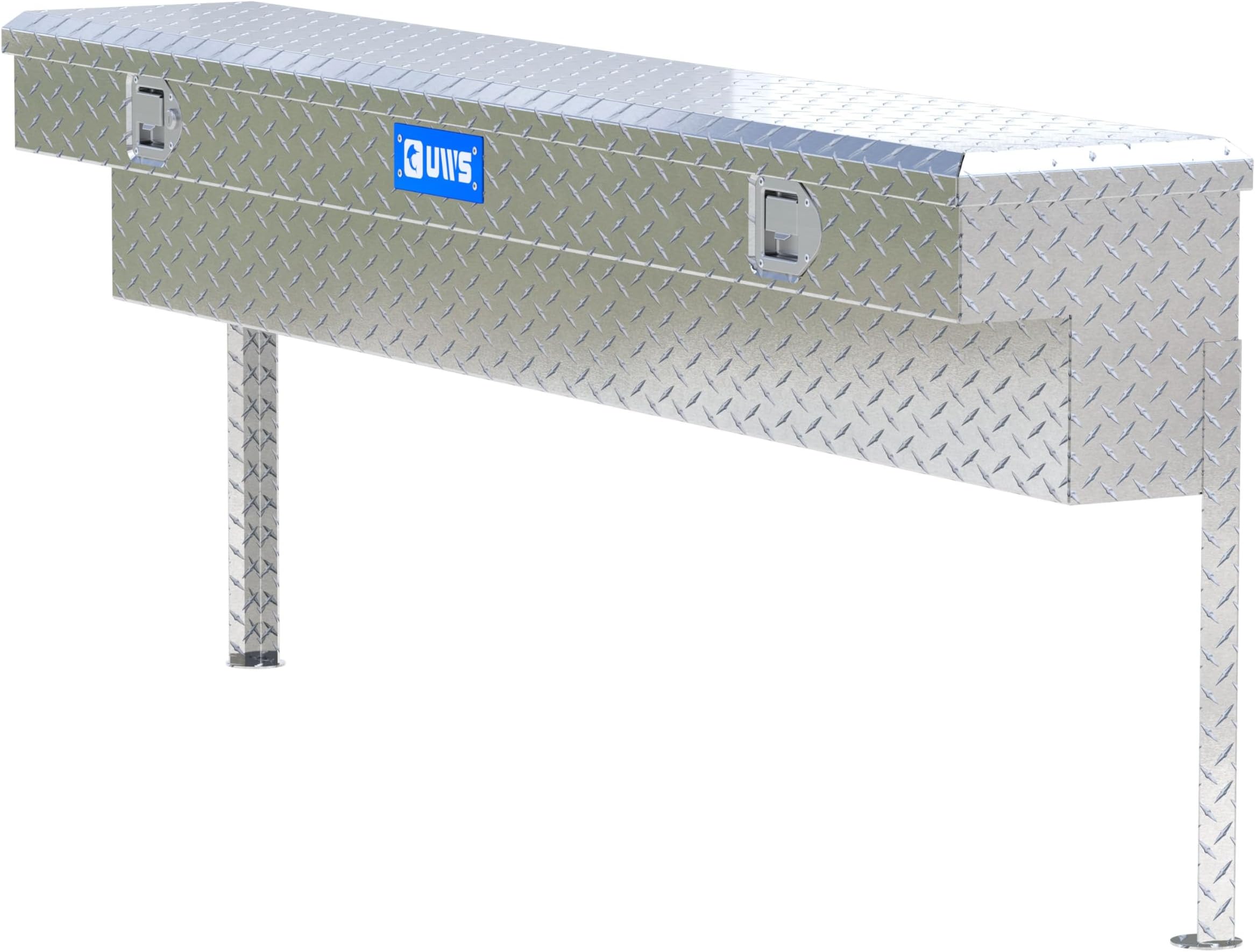 UWS EC30131 72-Inch Heavy-Wall Aluminum Truck Side Tool Box, RigidCore Lid