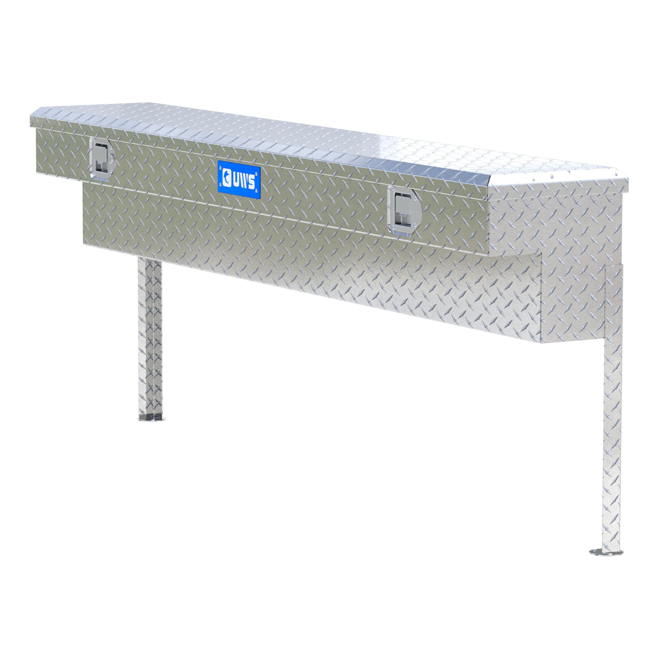 UWS EC30131 72-Inch Heavy-Wall Aluminum Truck Side Tool Box, RigidCore Lid