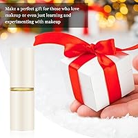 Vista 6 de Falliny Brocha de maquillaje retráctil Kabuki, brocha de viaje para rubor, protector solar, bronceador, pulido, corrector, resaltador, cosméticos