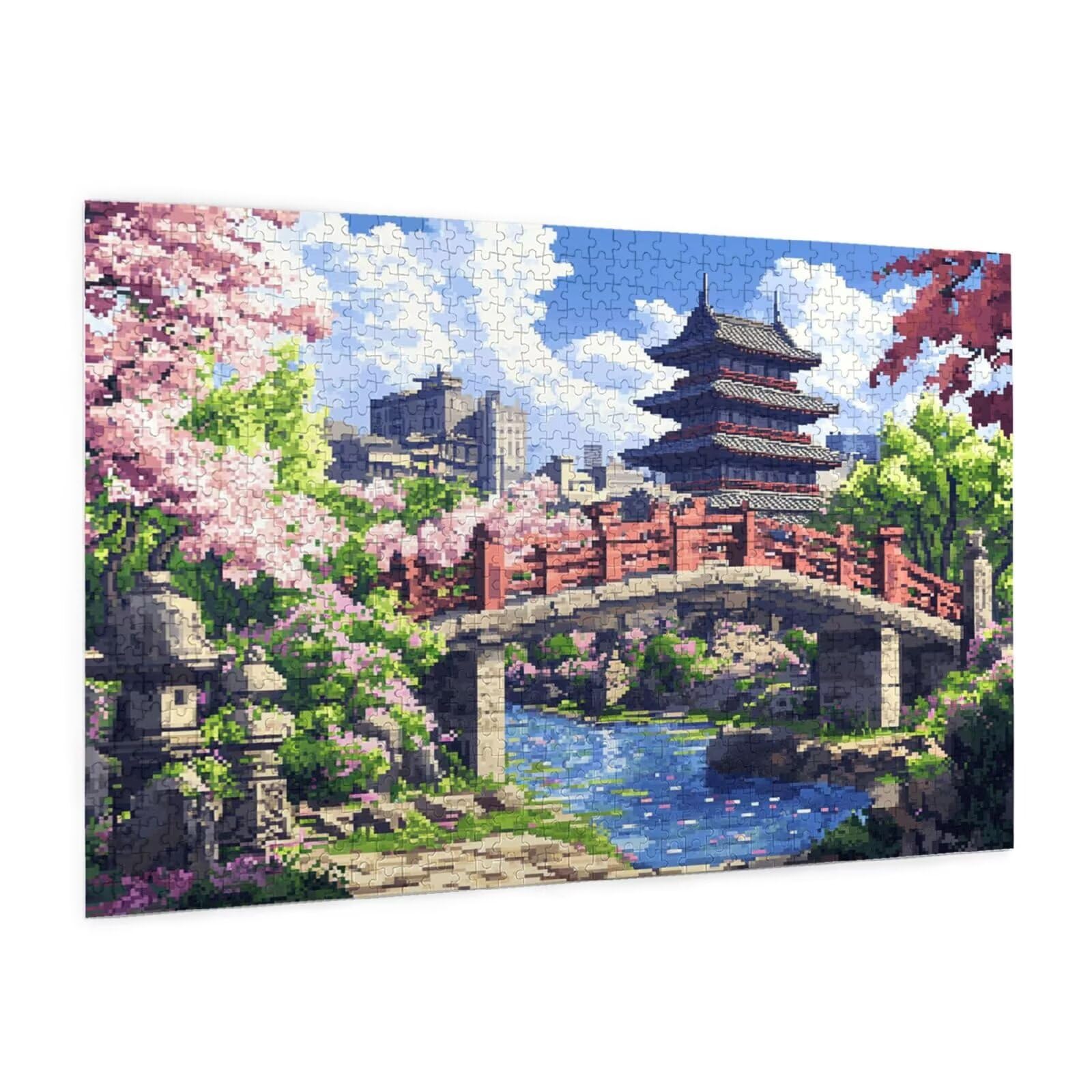 Puzzle Japonia, 6000 elementów, krajobraz, puzzle dla dorosłych, z pudełkiem na prezent, duże drewniane puzzle dla dorosłych, gra zręcznościowa dla całej rodziny, prezenty dla kobiet, 105 x 180 cm
