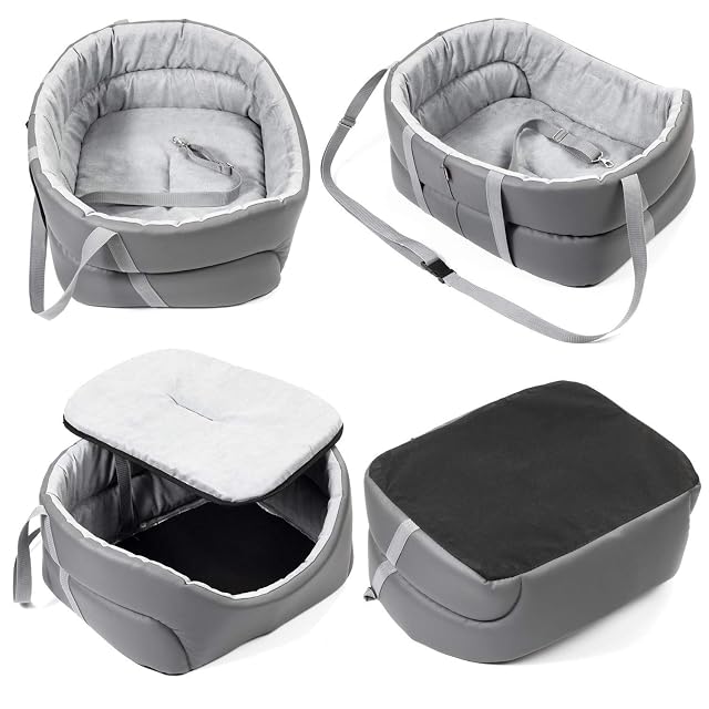 Foto 3 de 6 de Boutique Zoo Perros Asiento Auto Universal Lavado Bar Perros Auto Asiento para pequenas/Medianas/Perros…