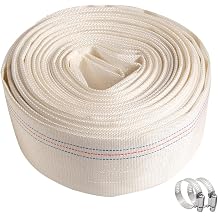 QuQuyi 6" x 30 FT Heavy Duty Swimming Pool Backwash Hose Reinforced Lay-Flat Discharge Pipe for Water Transfer, Pumps & General Purpose Use