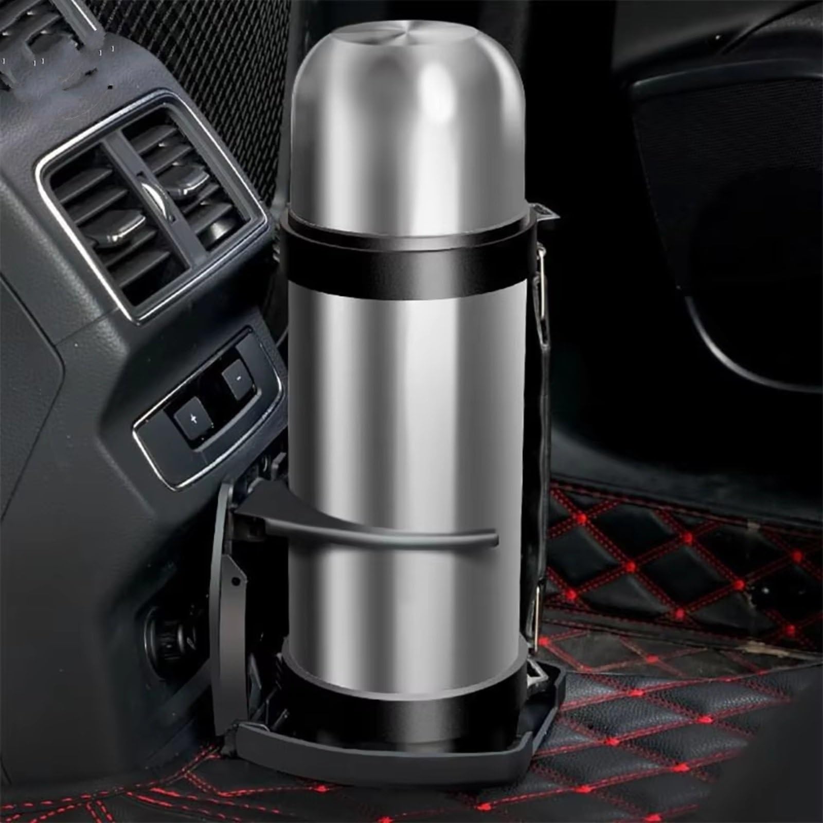 Portavasos De Automóviles Portabotellas Tamaño Bebidas En El Automóvil