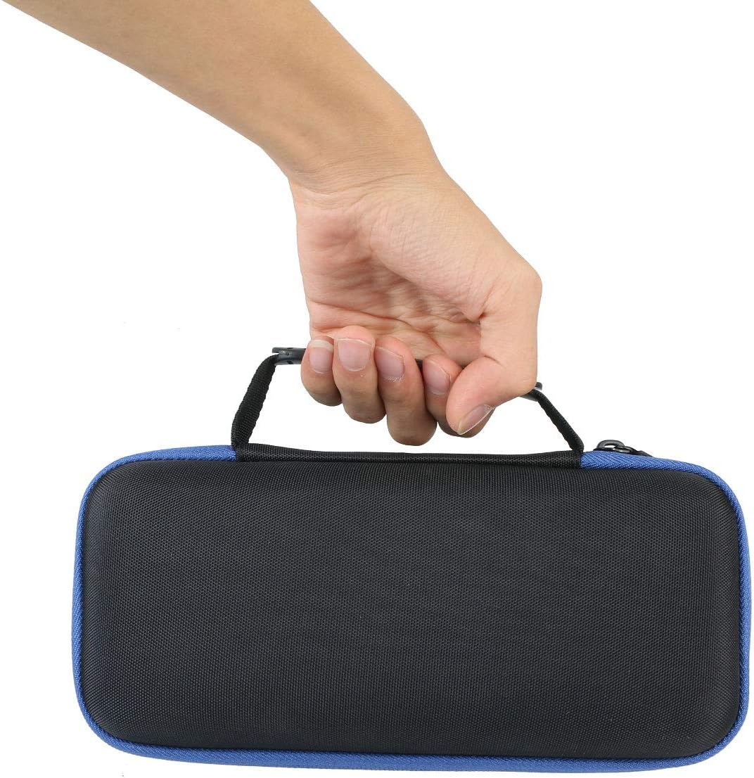 co2CREA Hard Travel Case Replacement for DOSS SoundBox Pro+ Wireless Bluetooth Speaker (Black Case + Inside Blue) - Image 7