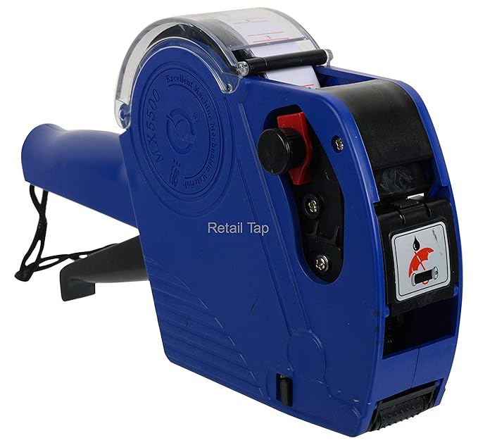 New Hongsheng MX5500 Price Labeler Printing Rate Printer Label Gun 8