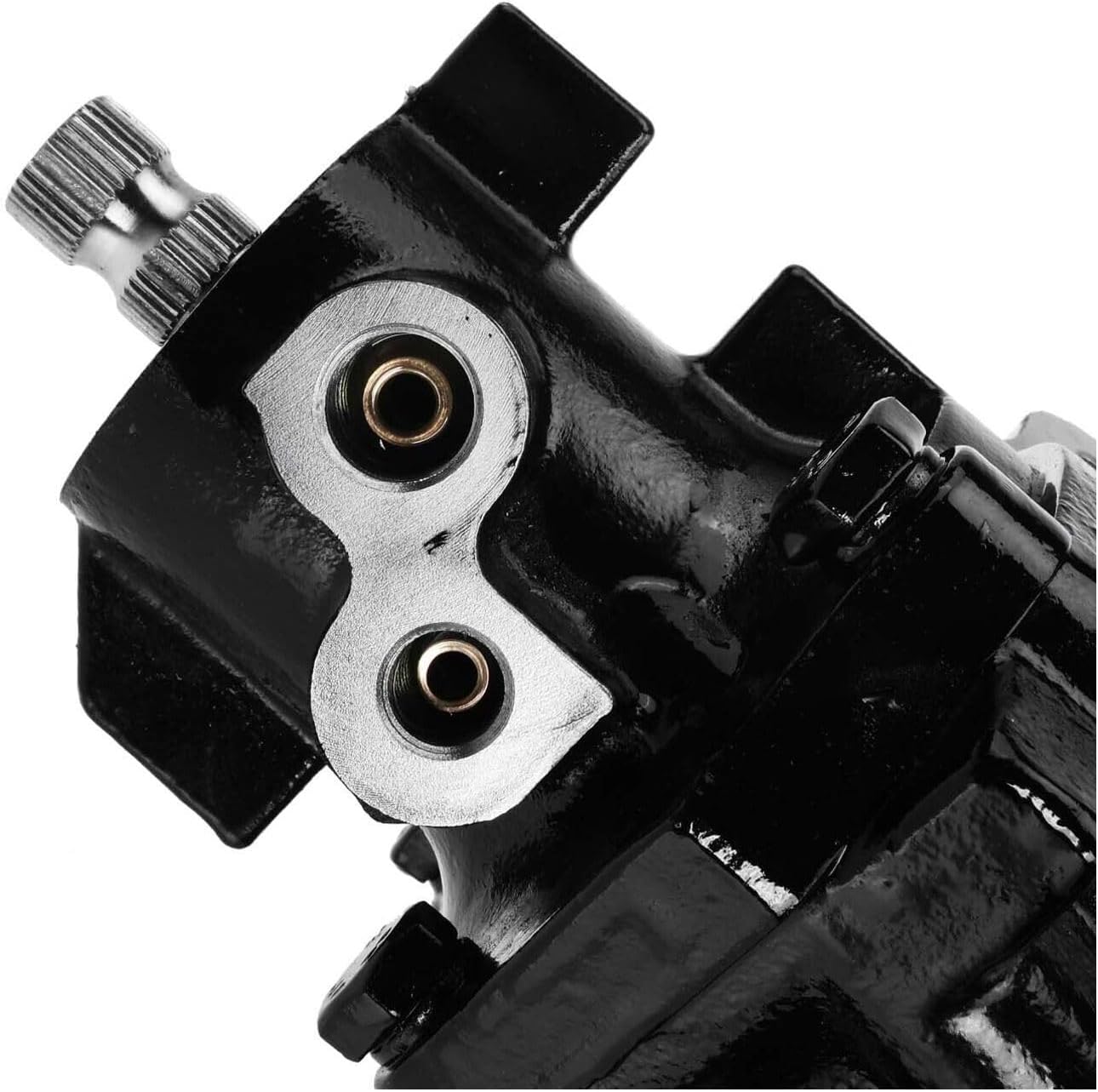 Power Steering Gear Box for Lincoln for Continental 1970-1979 for Mark III 1968-1971 for Mark IV 1972-1976 for Mark V 1977-197 Steel/Aluminum-Casting Material Black 276541 27-6541