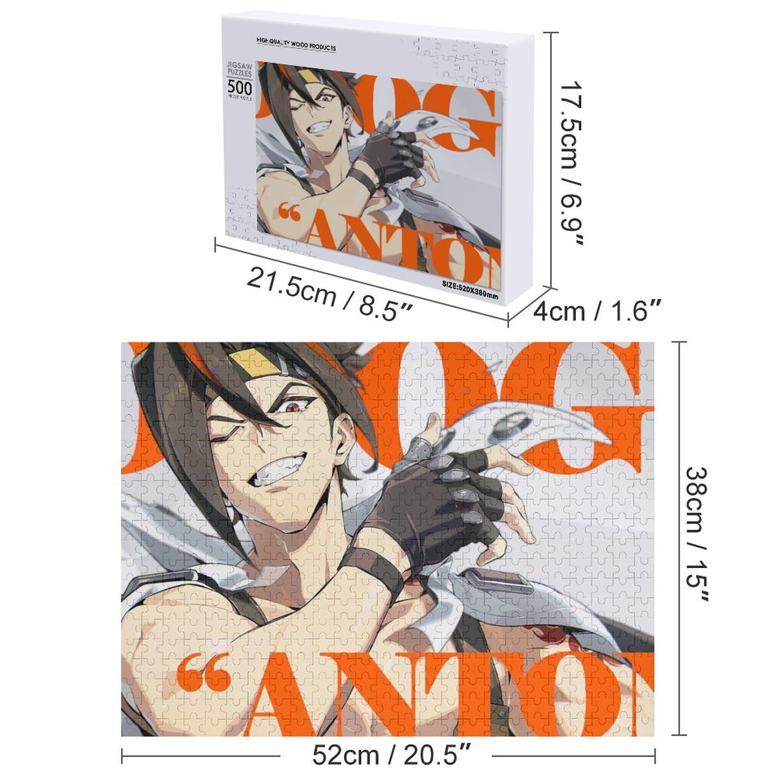 Amazon.co.jp: ゼンゼロ アンドーイワノフ ジグソーパズル 木製