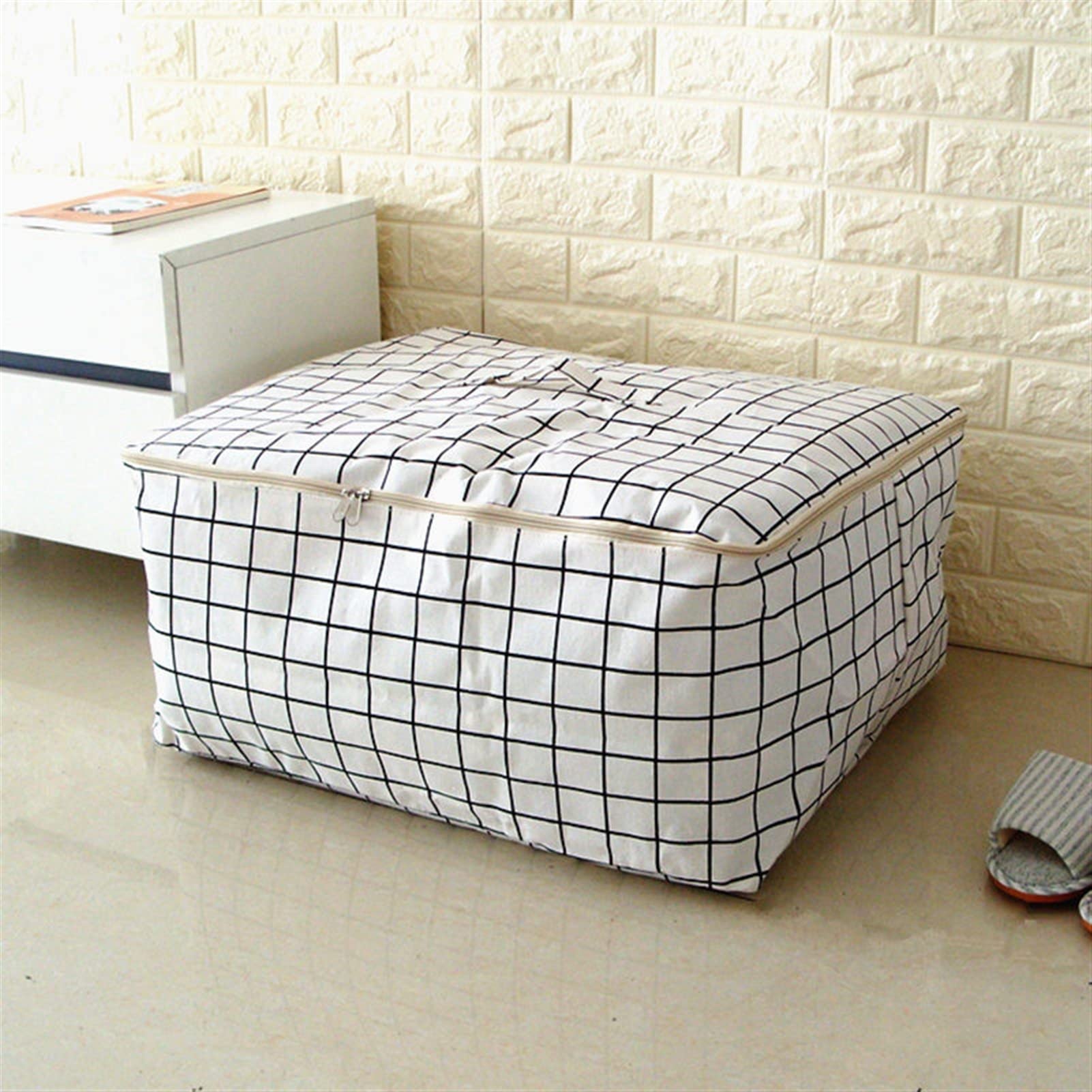 Organizador de closet portátil y bolsa de almacenamiento para colchas tamaño S