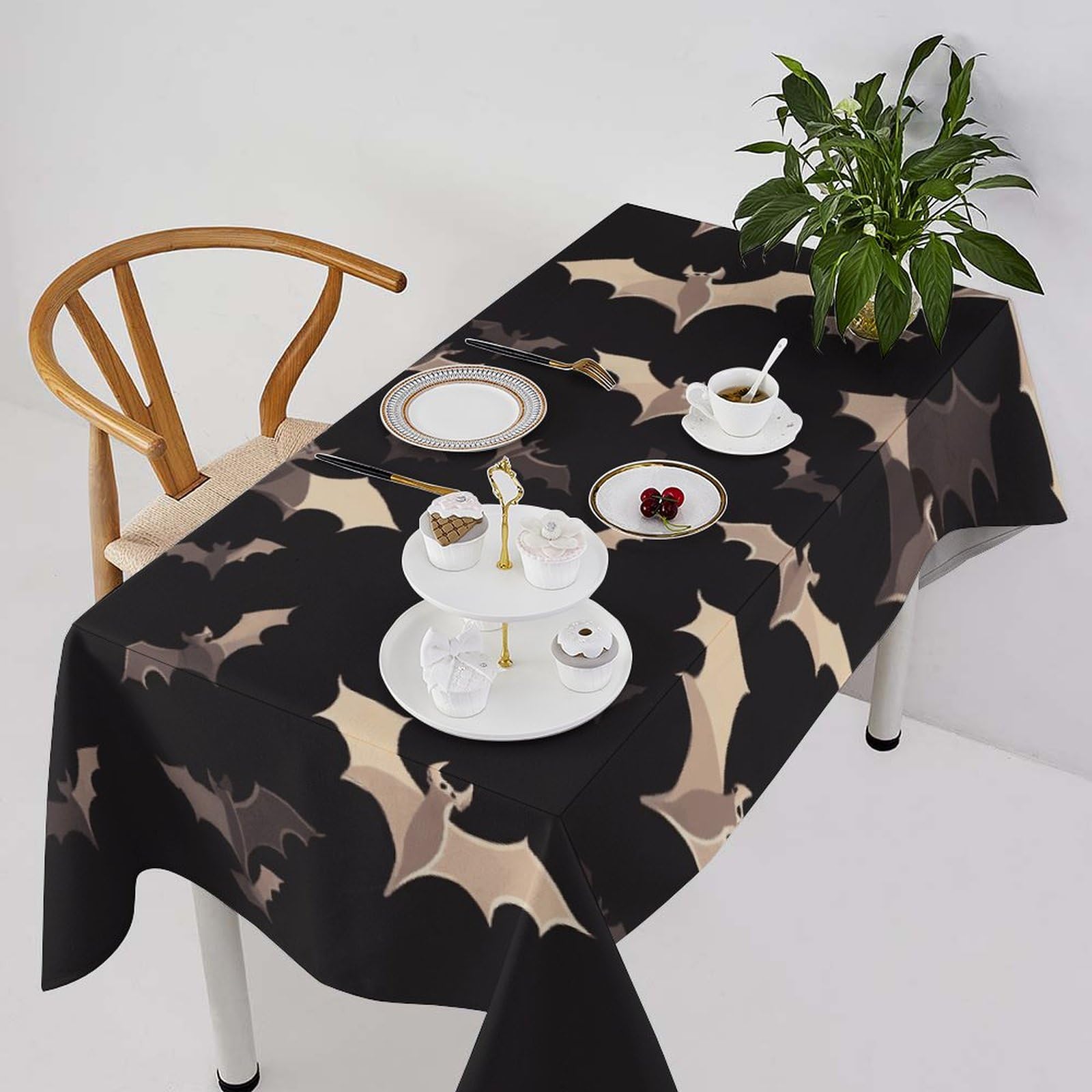 Nappe Halloween pour pique-nique et fête de mariage automnal
