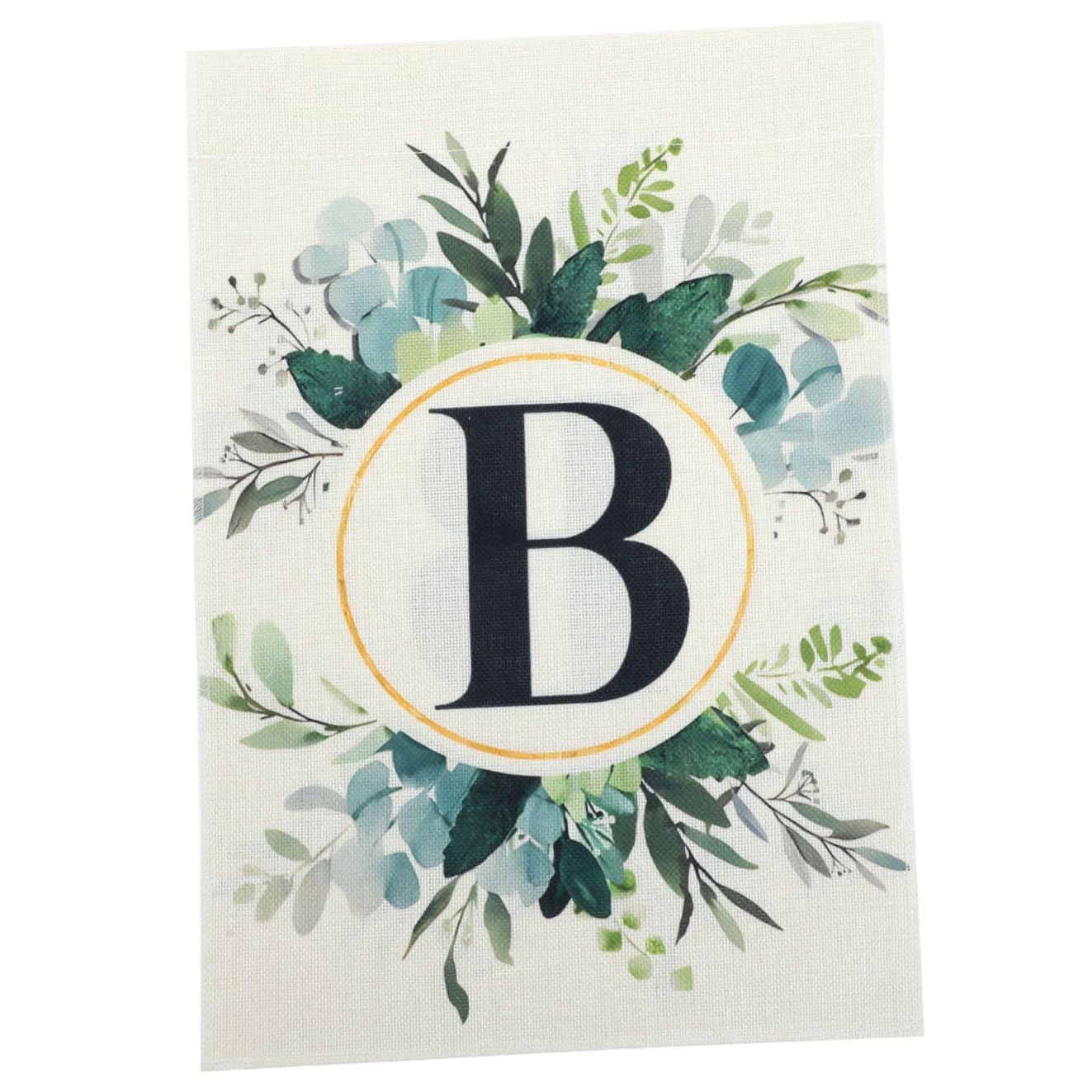 Lettre B à motif floral pour sublimer la décoration extérieure du jardin (5 pièces)
