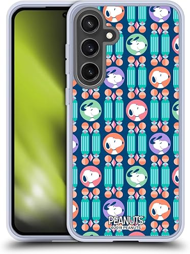Miniatura 201 de Head Case Designs Funda de gel suave con licencia oficial de Peanuts House Snoopy Deco Dreams compatible con Samsung Galaxy S23 5G Casa,Blue