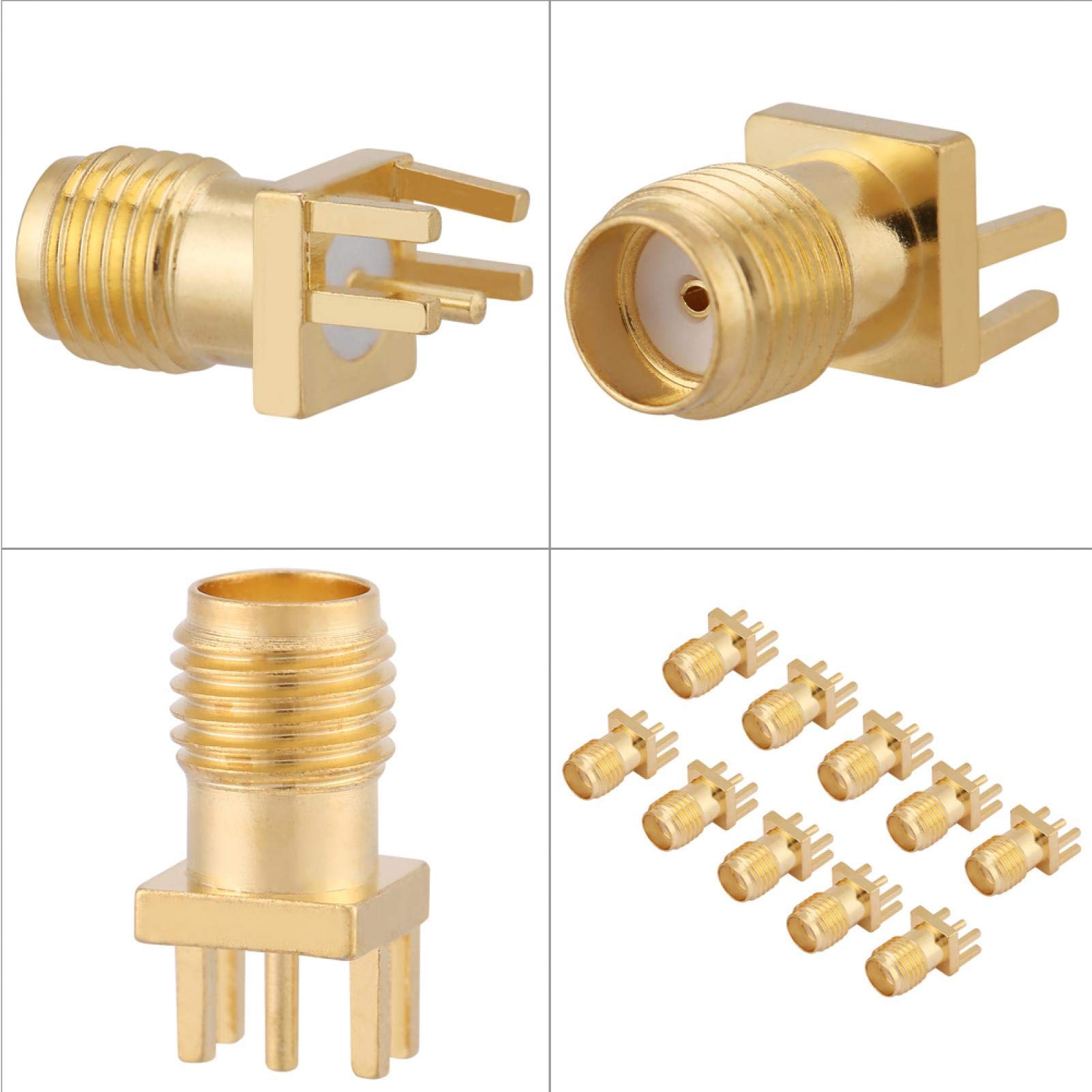 Connettore SMA Femmina Dritto Per PCB – Adattatore RF – Offerta Speciale (compra 2 Ricevi 1 Gratis) - Foto 2