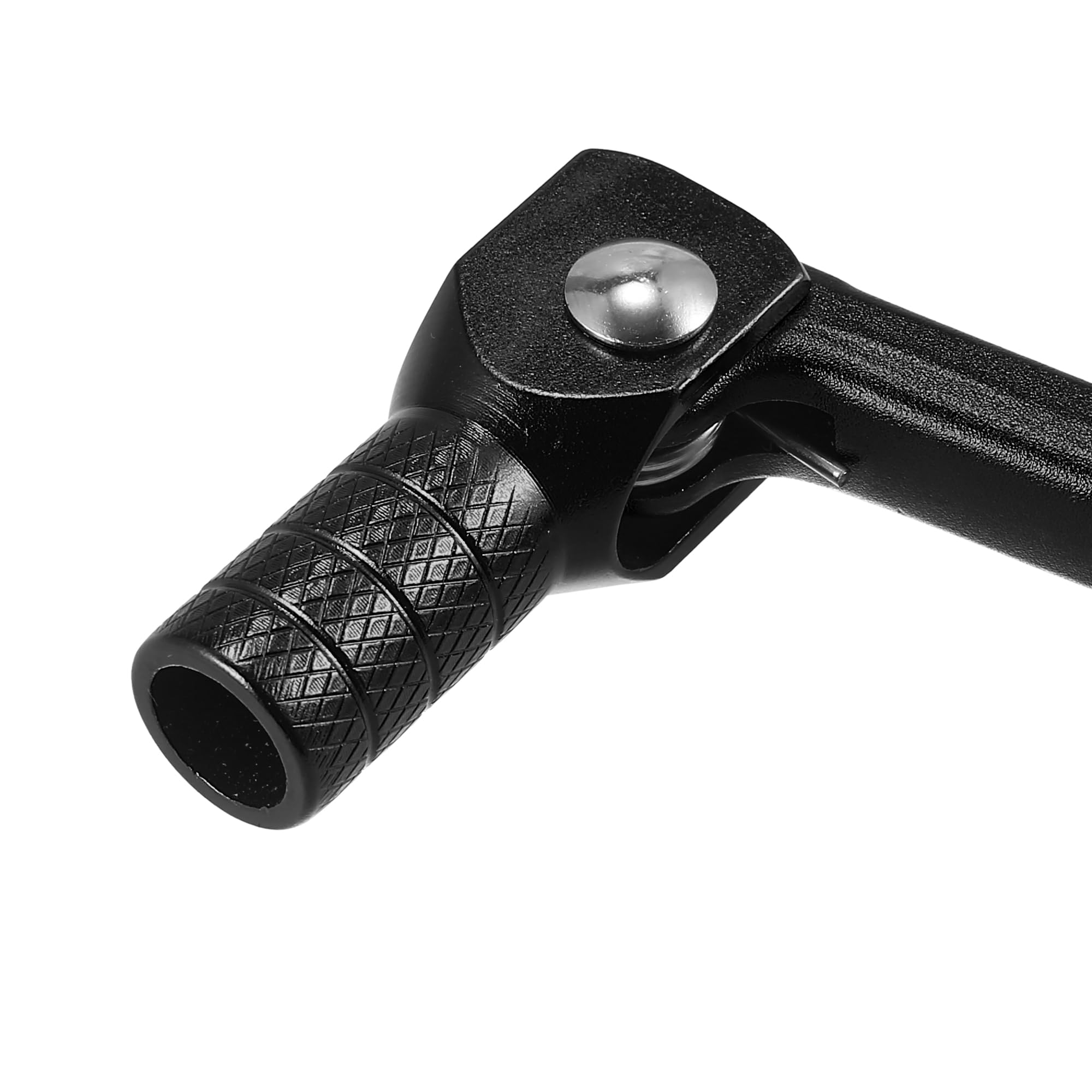 Motoforti Motorrad Klappbarer Einzelner Schalthebel 50cc-250cc 11mm Schwarz