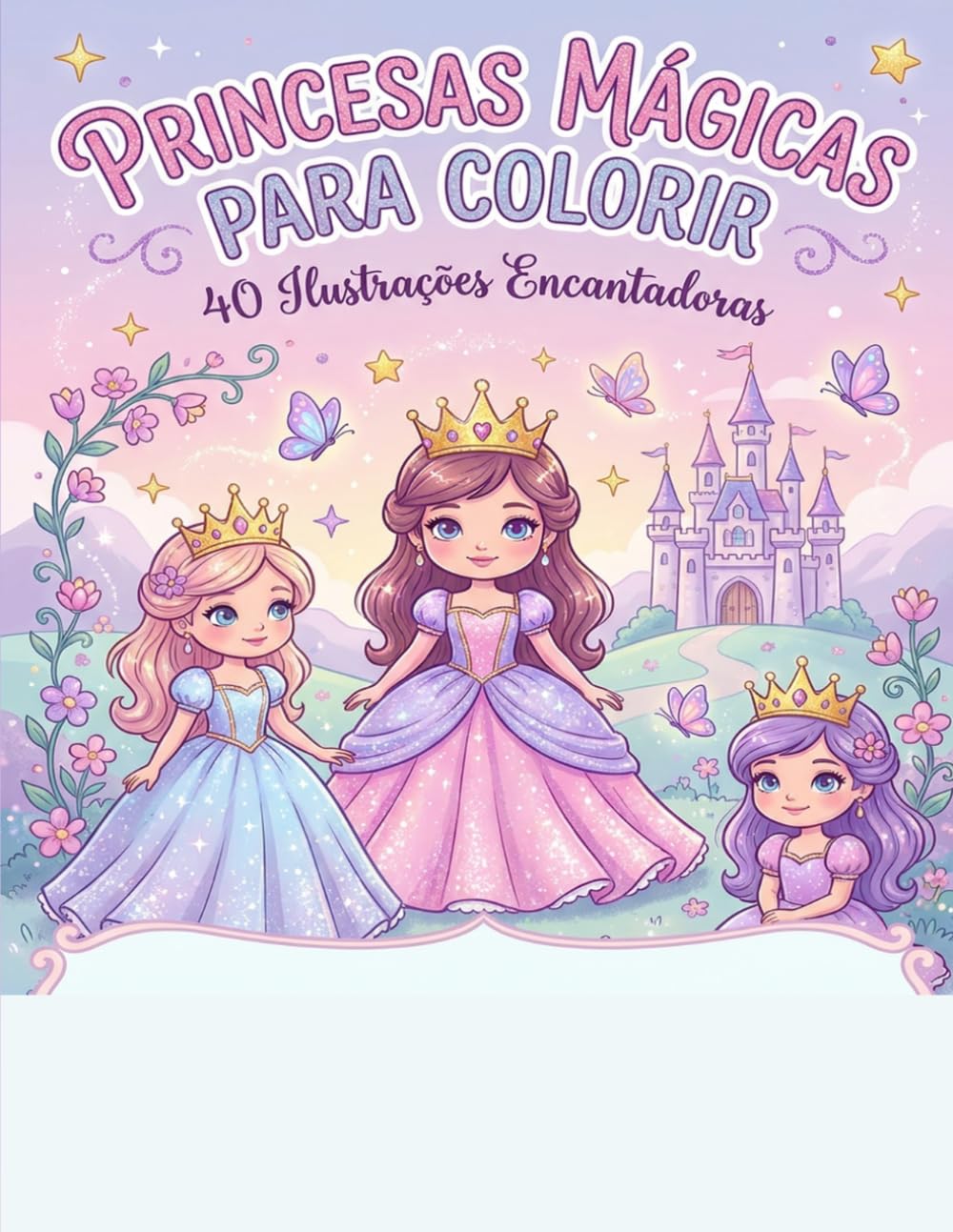 Princesas Mágicas para Colorir