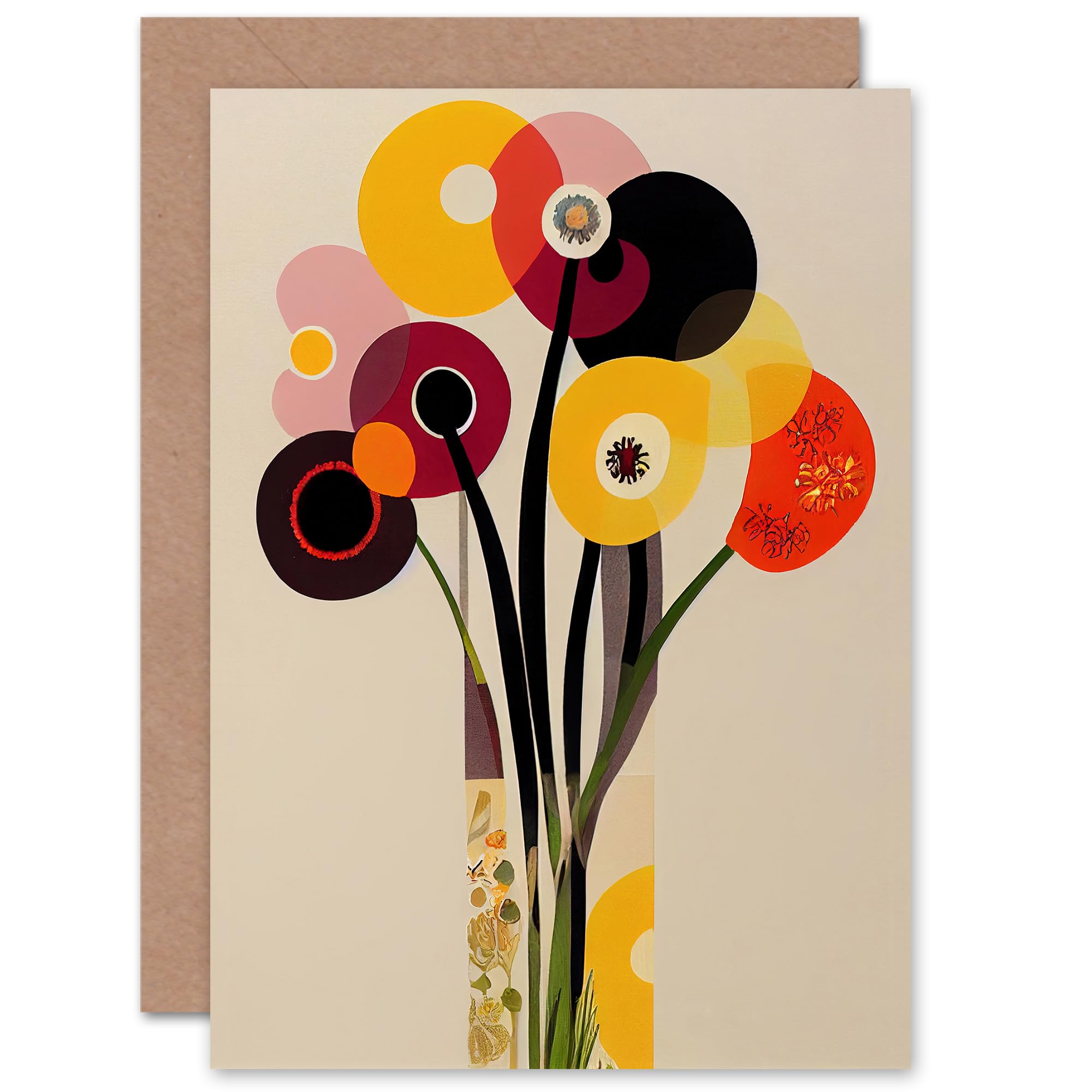 Artery8 Floral Blooms Birthday Greeting Card for Wife
