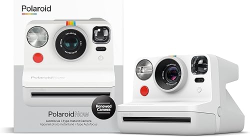 Polaroid Now I-Type - Cámara instantánea - Blanco (renovada Premium)