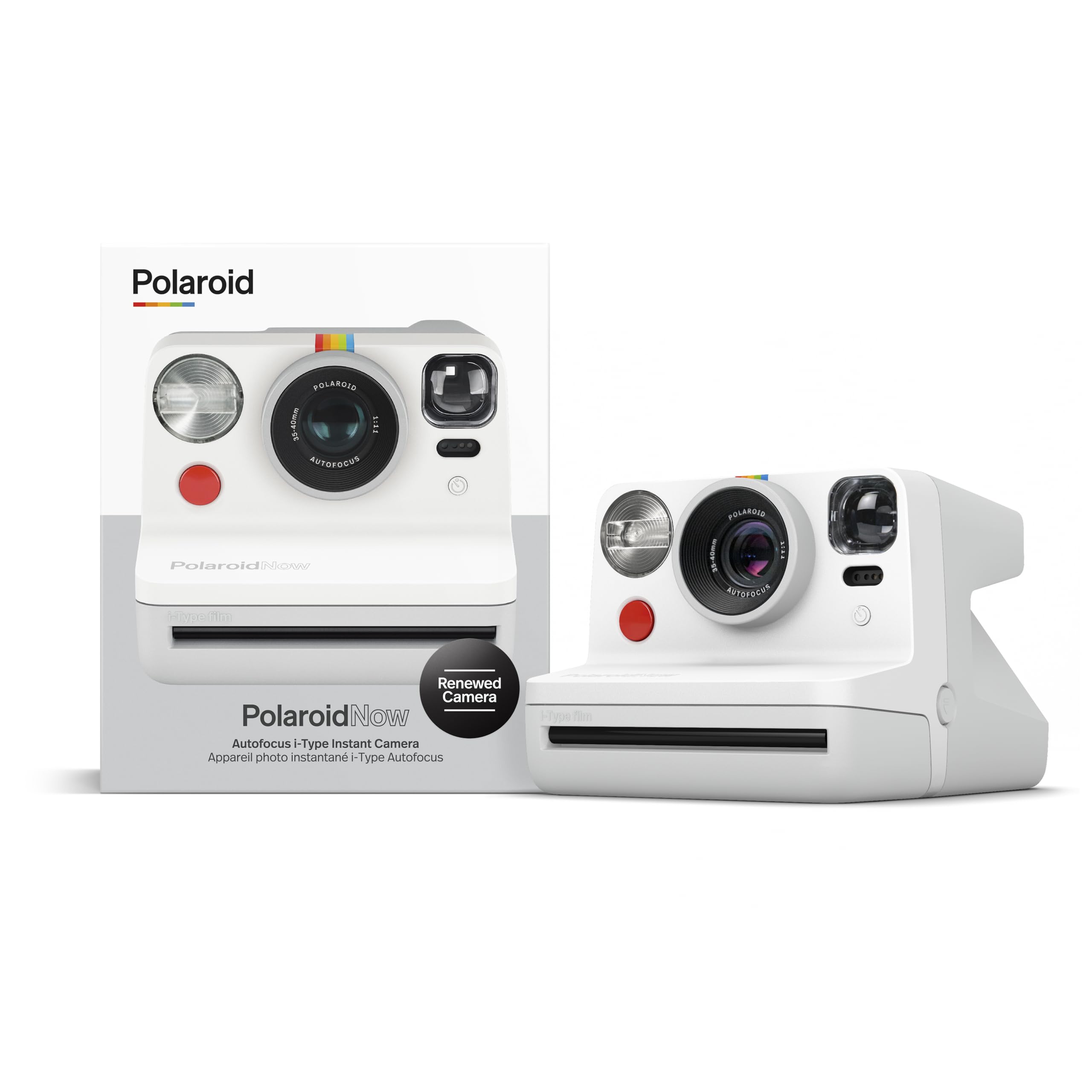 Polaroid Now I-Type Instant Camera - White (Renewed Premium)