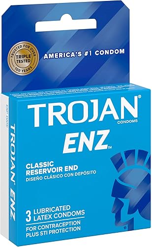 Miniatura 8 de Trojan Preservativos lubricados ENZ, 3 unidades (paquete de 6)