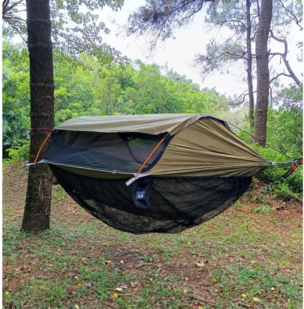 Hammock Bottom Anti-Mosquito Cover Outdoor Hammock Detachable Mosquito Net Camping Hammock Anti-Mosquito Net Hammocks for Outside