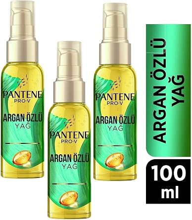 Pantene Pro-V Argan Yağlı Saç Serum, 100 ml x 3 Adet