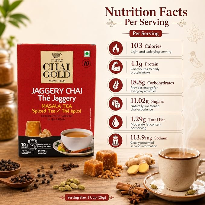 Té Chai Instantáneo Premix Dulce 10 unidades miniatura 4